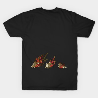 The Tanuki fire gods T-Shirt